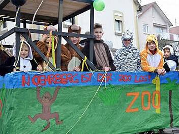 In Oehrberg war der Zoo los. Foto: Peter Rauch