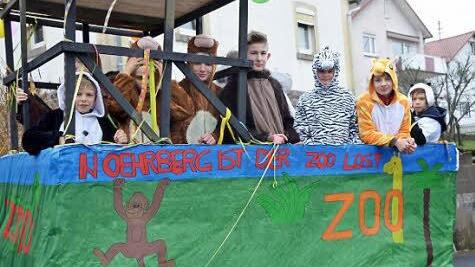 In Oehrberg war der Zoo los. Foto: Peter Rauch