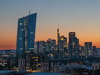 Bankenskyline Frankfurt