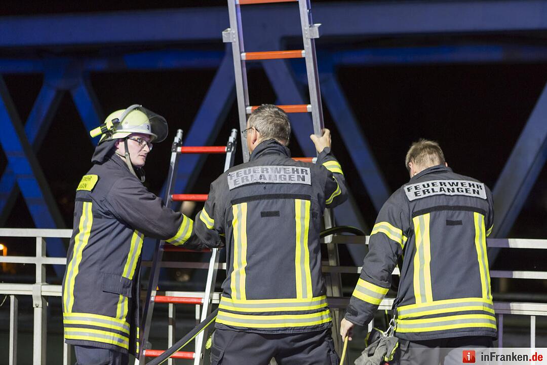 Schiffsunglück bei Erlangen: Zwei Menschen sterben