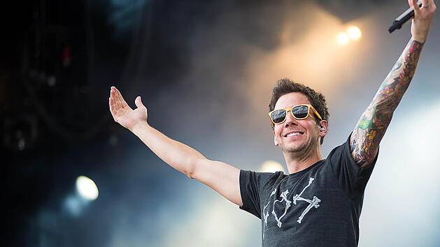 Simple Plan bei Rock im Park 2013. Foto: Tobias K&ouml;pplinger