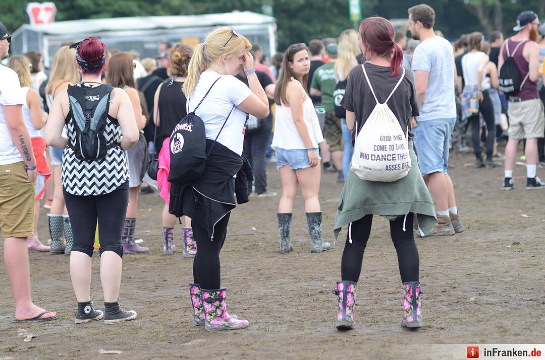 Rock im Park 2016 - Menschen und Party