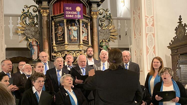 Als Gast trat der Gesangverein Rothwind-Fassoldshof auf.Foto: Sonny Adam