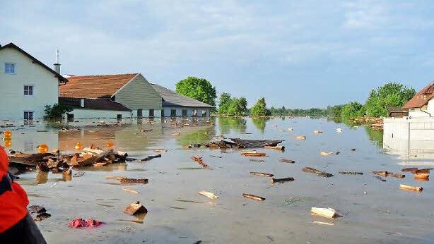 Alles was nicht niet- und nagelfest war, wurde weggeschwemmt.