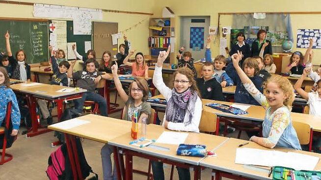 Blick in ein Klassenzimmer: Das Durchschnittsalter der Lehrkräfte in der Region Bamberg ist höher als etwa in Oberbayern. Foto: RiegerPress