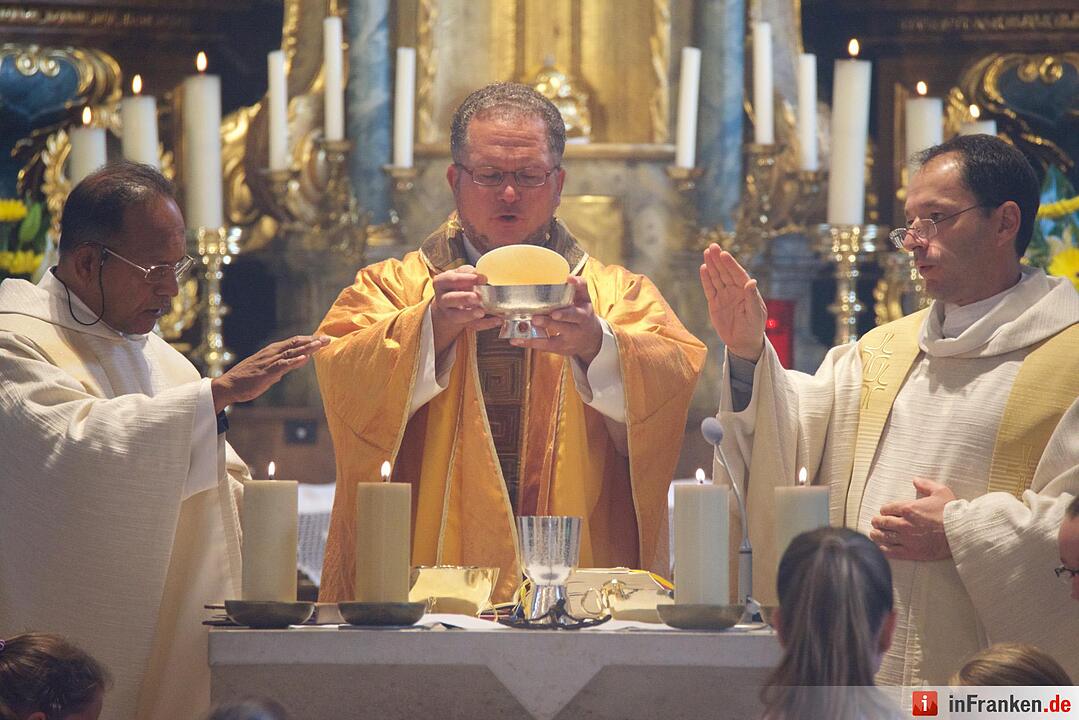 Nach einjähriger Kirchensanierung: Hannberg feiert die Wiedereröffnung der Wehrkirche der Pfarrei Geburt Mariens Hannberg