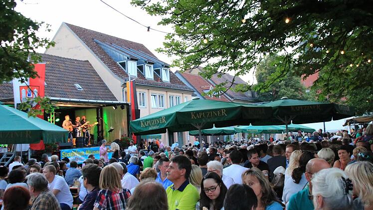 Stadtfest in Münnerstadt. Foto: Heike Beudert