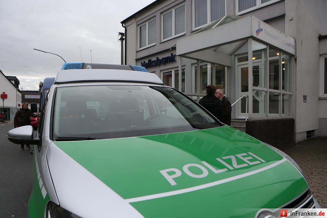 Banküberfall in Hausen bei Forchheim