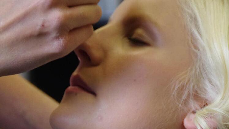 Friseurtermin für das Kronacher Christkind. Foto: Marco Meißner