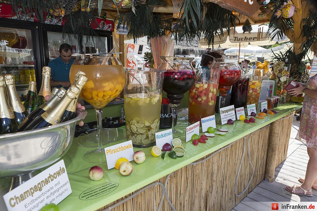 Nuernberger nutzten das fantastische Wetter