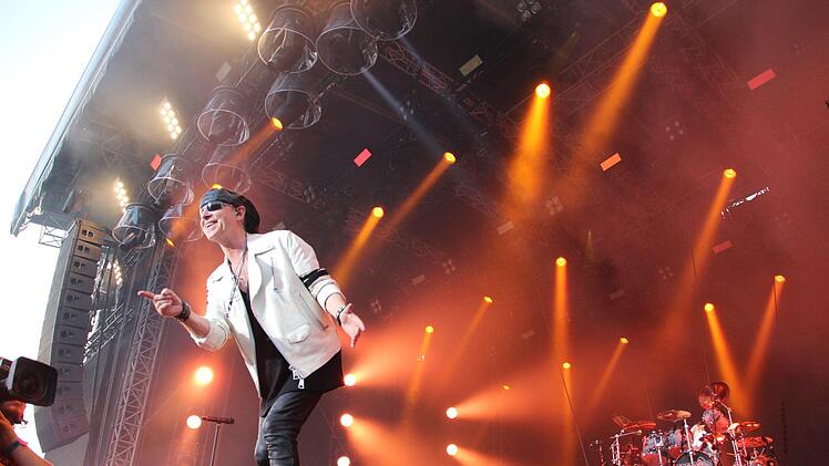 Impression vom Scorpions Konzert. Foto: Johannes Schlereth