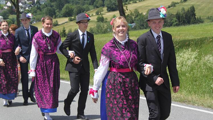 Auch die Zechgemeinschaft Windheim war dabei. Foto: Veronika Schadeck