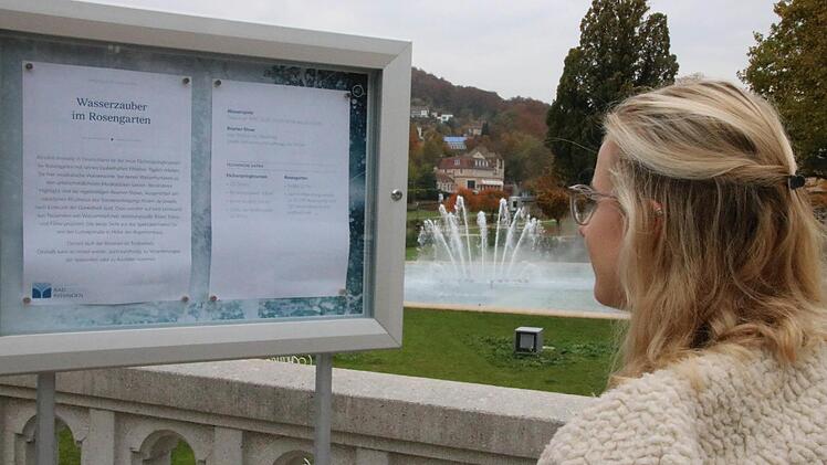 Info-Tafeln wurden neu am Rosengarten aufgestellt. Foto: Ralf Ruppert