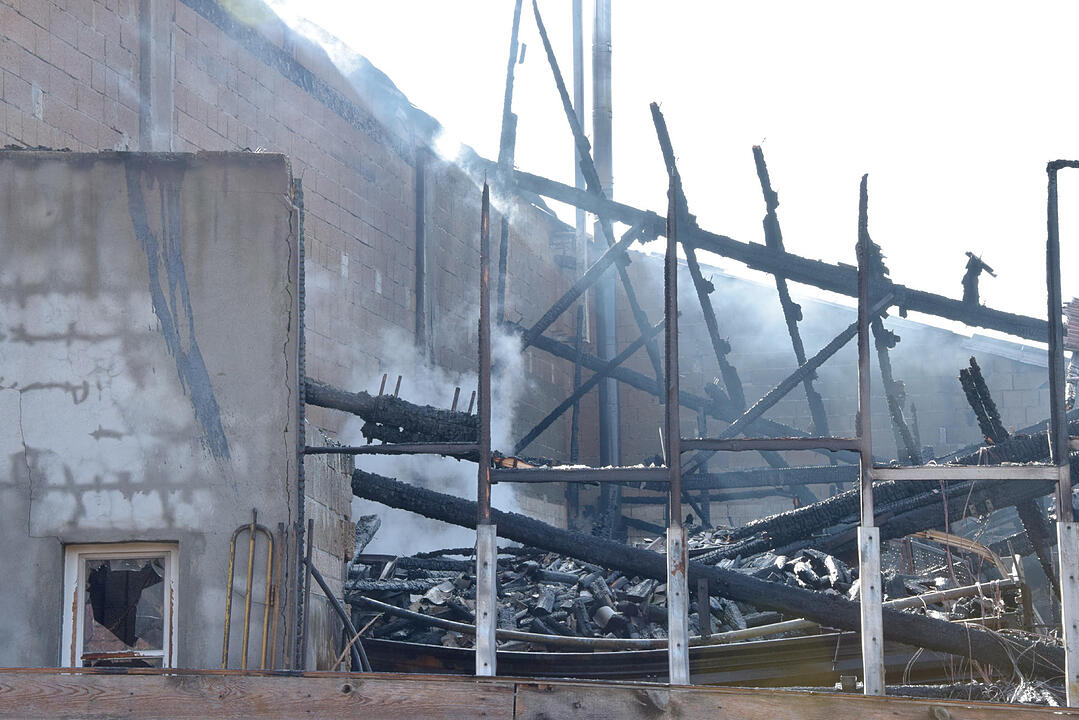 Scheunenbrand in Iphofen