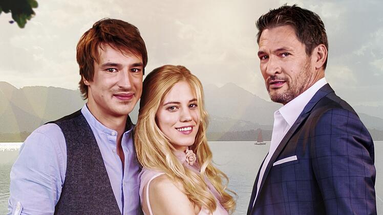 An Dreiecksbeziehungen hatten die "Sturm der Liebe"-Macher wohl Gefallen gefunden. In der 14. Staffel (2017) verliebte sich Viktor Saalfeld (Sebastian Fischer, links) in Alicia (Larissa Marolt). Doch die war die Verlobte von seinem Vater Christoph Saalfeld (Dieter Bach).