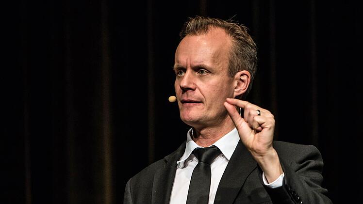 Impressionen von Max Uthoffs Coburg-Gastspiel im Kongresshaus.Foto: Jochen Berger