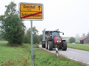 Im Oktober soll der Radweg zwischen Schlaifhausen und Dietzhof gebaut werden. Zwischen Stiebarlimbach und Schnaid gibt es Grunderwerbsprobleme. Foto: Andreas Oswald
