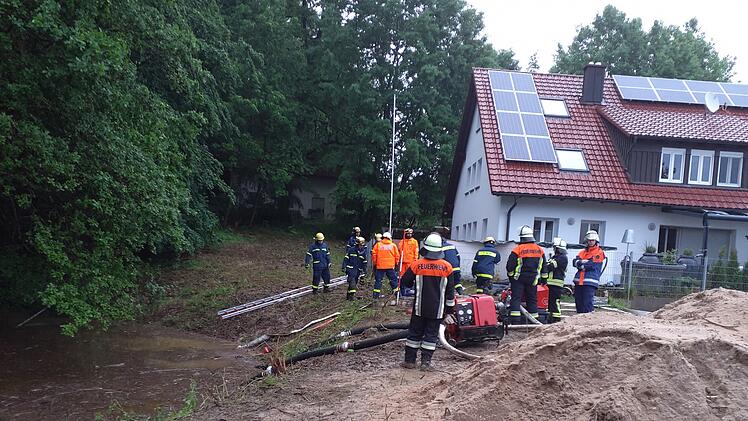 Unwetter in Altdorf