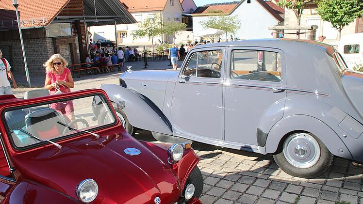 Oldtimertreffen in Sulzthal.