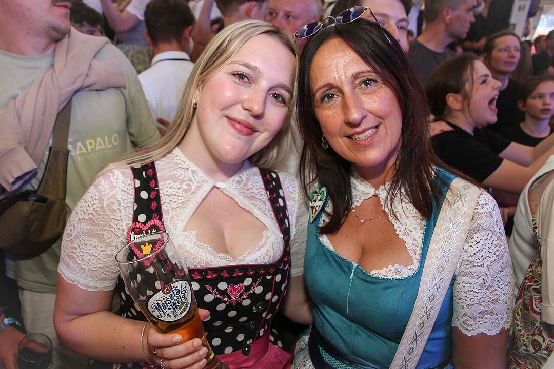 Super Stimmung in Bayreuth.