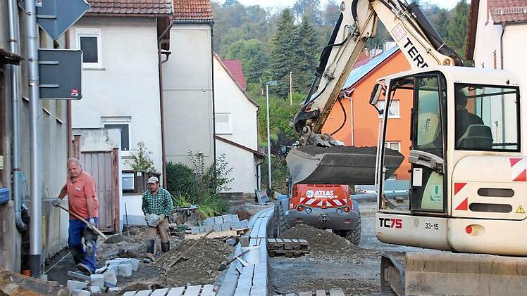 Rund 300 000 Euro beträgt der Anteil des Marktes am Ausbau der Straße "Am Falltor."  Foto: Dieter Britz