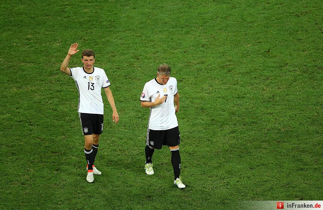 e bittere Niederlage der Deutschen