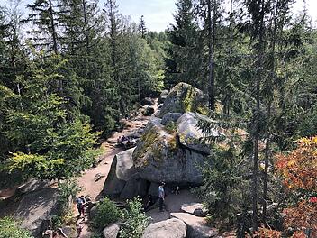 Luisenburg bei Wunsiedel in Oberfranken ist Europas gr&ouml;&szlig;tes Felsenlabyrinth