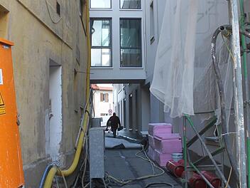 Der Weg verläuft mitten durch das Brauhaus-Areal. Foto: R. Heck