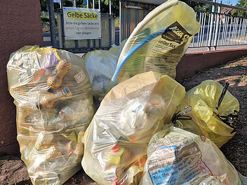 Landkreis Bad Kissingen: Gelber Sack oder gelbe Tonne? Warum dein Verpackungsm&uuml;ll vielleicht nicht mitgenommen wird