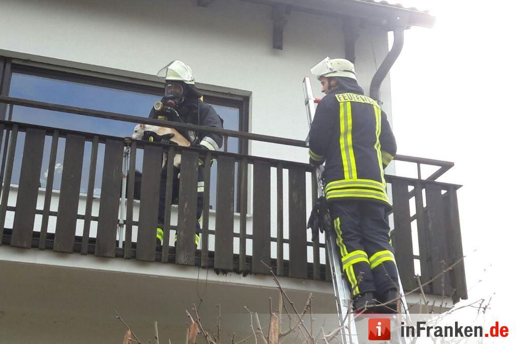 Zimmerbrand in Wellerstadt