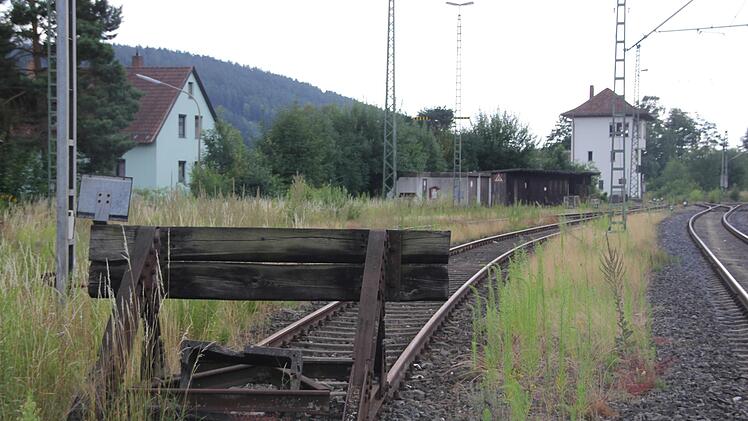 Impressionen vom Bahnhof Kronach - fotografiert im Sommer 2018. Foto: Andreas Schmitt