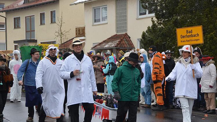 Straßenfasching in Ebenhausen Foto: Peter Rauch