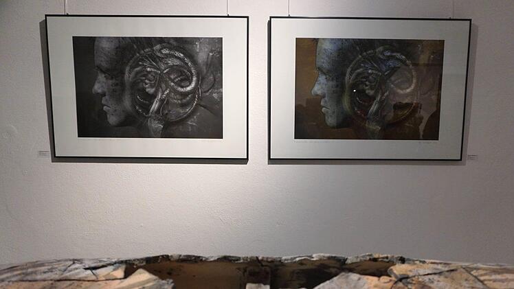 Aus der Ausstellung im Kunstraum   Richard Sänger