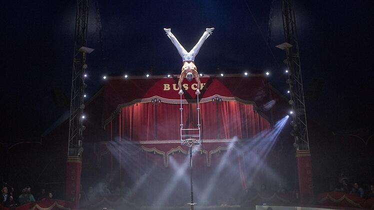Circus Paul Busch gastiert in Bad Kissingen.