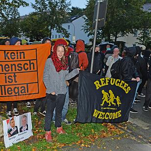 Protest - Viktor Orban zu Gast in Bamberg