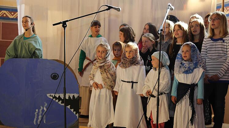 Musical "Jona" in der Kirchengemeinde Hetzelsdorf. Foto: Franz Galster