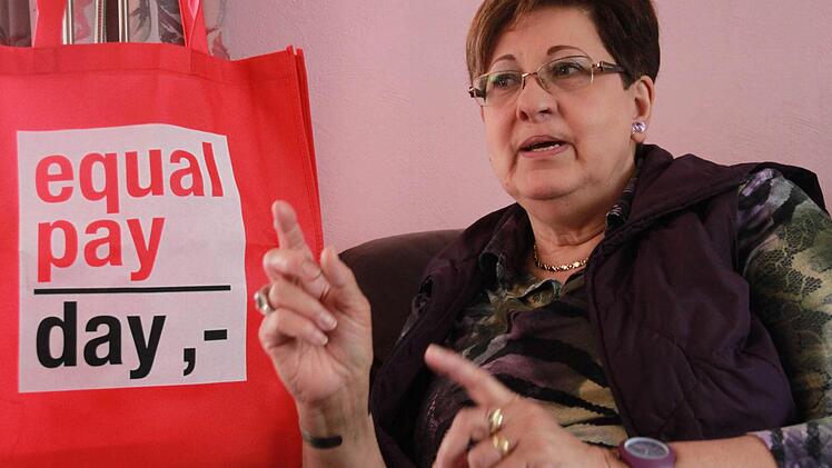 Maria Hollering-Hamers, vom Frauenbund in Lichtenfels, setzt sich seit Jahren für die gleiche Bezahlung von Männern und Frauen ein.  Foto: Anja Greiner