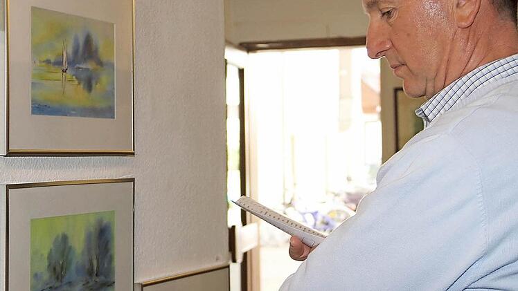 Die aktuelle Gemeinschaftsausstellung der Kuki dreht sich um das Thema Wasser.  Fotos: Gerda Völk