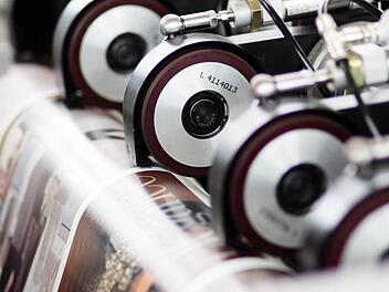 In der Druckbranche läuft es nicht mehr rund: Digital drängt Print immer mehr ins Abseits. Foto: König & Bauer