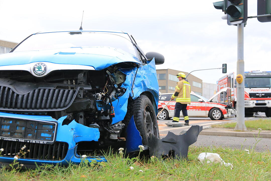 Zusammenstoß in Sonnefeld