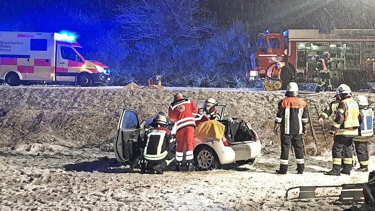 Etwa 20 Einsatzkräfte der Feuerwehr waren vor Ort.