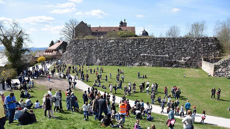 Osteraktion der Freunde der Plassenburg Foto: Uschi Prawitz