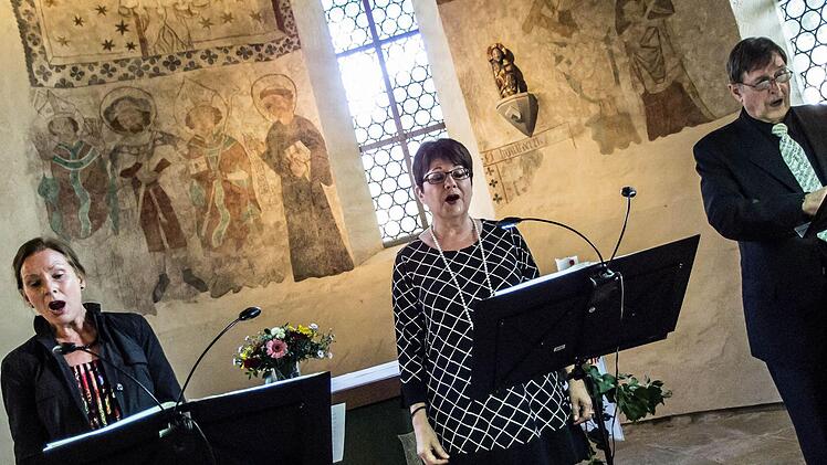 Impressionen vom Jubiläumskonzert mit dem "Ensemble CantiCo" in der Coburger St.-Nikolaus-KapelleFoto: Jochen Berger