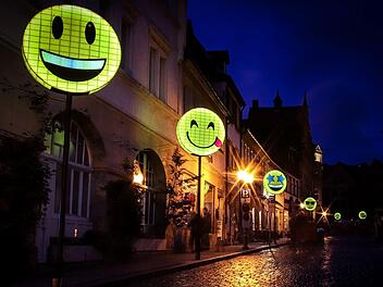 Impressionen unserer Facebook-Nutzer von "Kronach leuchtet".