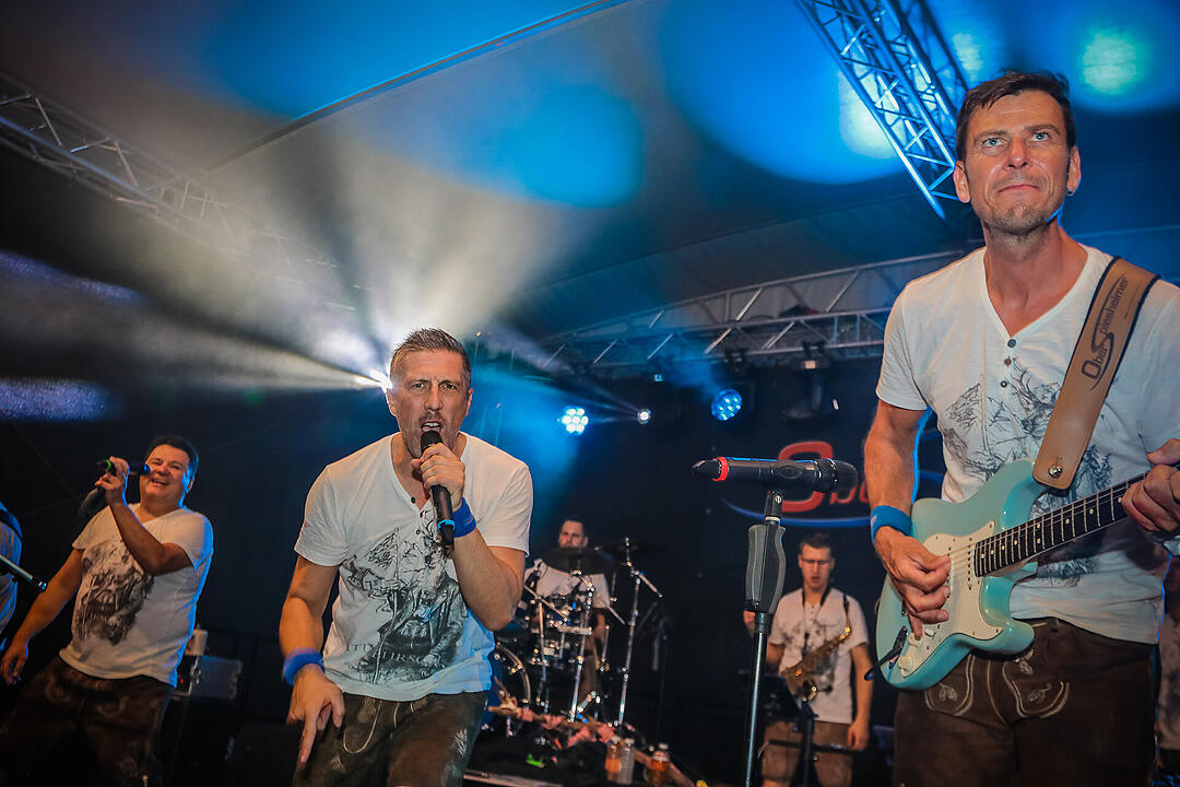 Beste Stimmung beim Stadtfest in Schweinfurt.