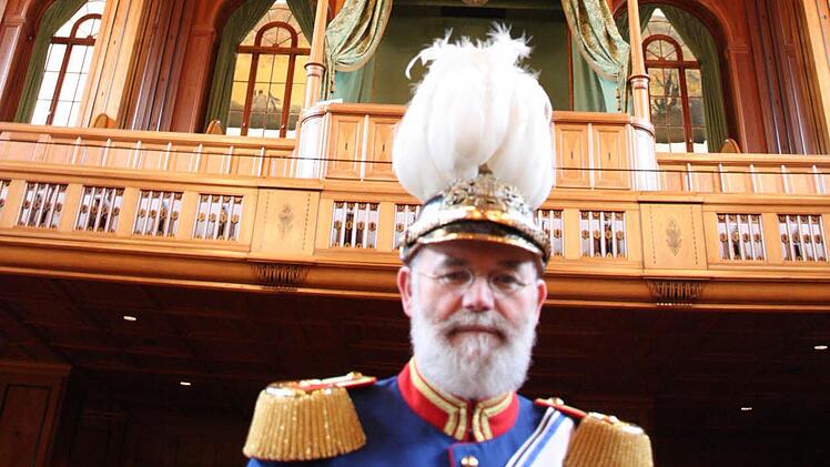 Ludwig III. in seinem Regentenbau  Foto: Edgar Bartl