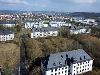 Wäre zum Teil auf Landkreisgebiet: Das BGS-Gelände erstreckt sich auch über Dörfles-Esbacher Gemarkung. Volkmar Franke/www.hochbild-design.de