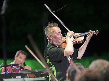 Nigel Kennedy am Dechsendorfer Weiher  Foto: Christian Pöllmann
