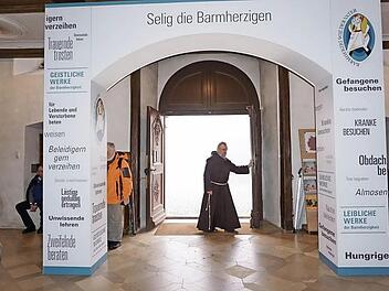 Zum Ende des Wallfahrtsjahres wurde die heilige Pforte geschlossen. Fotos: Marion Eckert