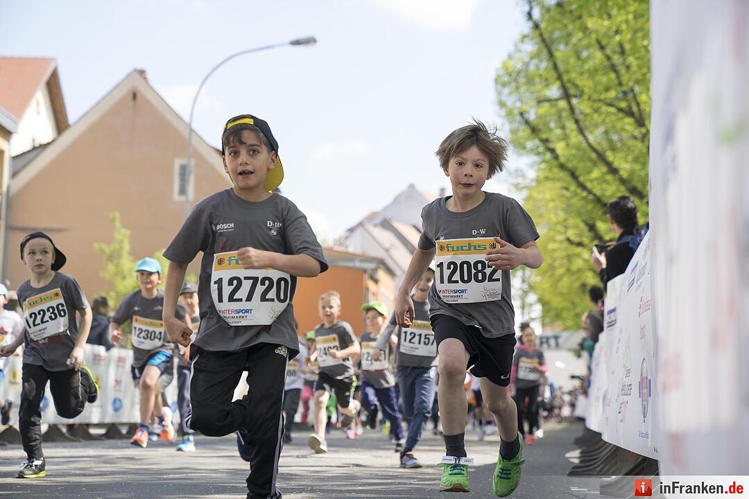 Weltkulturerbelauf in Bamberg 2017: Der Fuchs Schüler-Lauf